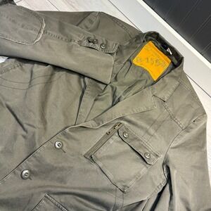 H&M Blazer Men's Size XL? OD Green Army Utility Military Field Jacket M-51 Style